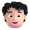 person curly hair